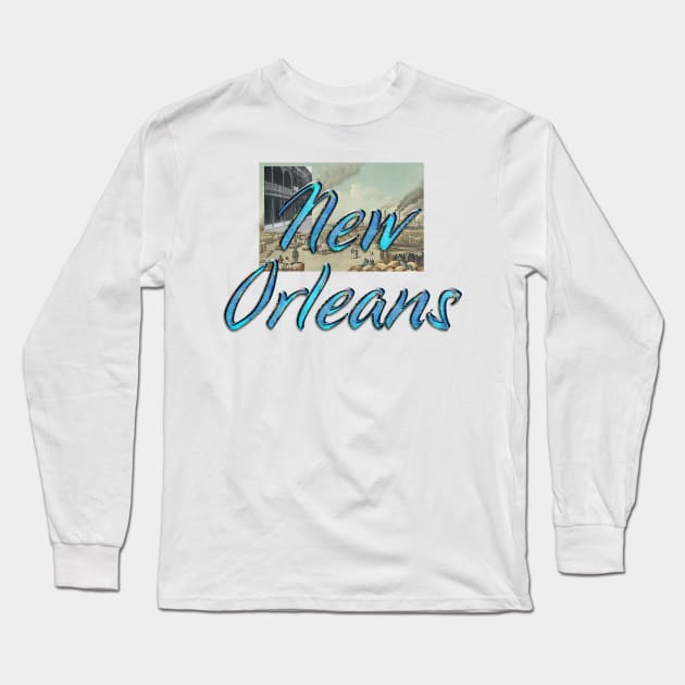 New Orleans Long Sleeve T-Shirt by teepossible